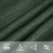 vidaXL - Zonnezeil - 160 - g/m² - 2x3,5 - m - HDPE - donkergroen