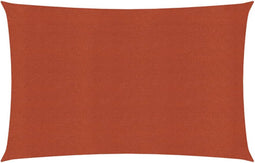 vidaXL - Zonnezeil - 160 - g/m² - 2x3,5 - m - HDPE - terracottakleurig
