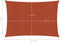 vidaXL - Zonnezeil - 160 - g/m² - 2x3,5 - m - HDPE - terracottakleurig