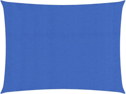 vidaXL - Zonnezeil - 160 - g/m² - 2x3 - m - HDPE - blauw