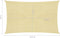 vidaXL - Zonnezeil - 160 - g/m² - 2x4,5 - m - HDPE - beige