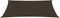 vidaXL - Zonnezeil - 160 - g/m² - 2x4,5 - m - HDPE - bruin