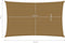 vidaXL - Zonnezeil - 160 - g/m² - 2x4,5 - m - HDPE - taupe