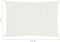 vidaXL - Zonnezeil - 160 - g/m² - 2x4,5 - m - HDPE - wit