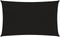 vidaXL - Zonnezeil - 160 - g/m² - 2x4,5 - m - HDPE - zwart