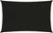 vidaXL - Zonnezeil - 160 - g/m² - 2x4,5 - m - HDPE - zwart