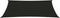 vidaXL - Zonnezeil - 160 - g/m² - 2x4,5 - m - HDPE - zwart