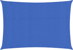 vidaXL - Zonnezeil - 160 - g/m² - 2x4 - m - HDPE - blauw
