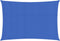 vidaXL - Zonnezeil - 160 - g/m² - 2x4 - m - HDPE - blauw