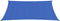 vidaXL - Zonnezeil - 160 - g/m² - 2x4 - m - HDPE - blauw