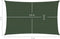 vidaXL - Zonnezeil - 160 - g/m² - 2x4 - m - HDPE - donkergroen