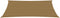 vidaXL - Zonnezeil - 160 - g/m² - 2x4 - m - HDPE - taupe
