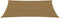 vidaXL - Zonnezeil - 160 - g/m² - 2x4 - m - HDPE - taupe