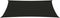 vidaXL - Zonnezeil - 160 - g/m² - 2x4 - m - HDPE - zwart