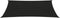 vidaXL - Zonnezeil - 160 - g/m² - 2x4 - m - HDPE - zwart