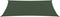 vidaXL - Zonnezeil - 160 - g/m² - 2x5 - m - HDPE - donkergroen