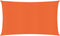 vidaXL - Zonnezeil - 160 - g/m² - 2x5 - m - HDPE - oranje