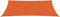 vidaXL - Zonnezeil - 160 - g/m² - 2x5 - m - HDPE - oranje