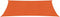 vidaXL - Zonnezeil - 160 - g/m² - 2x5 - m - HDPE - oranje