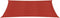 vidaXL - Zonnezeil - 160 - g/m² - 2x5 - m - HDPE - rood