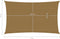 vidaXL - Zonnezeil - 160 - g/m² - 2x5 - m - HDPE - taupe