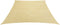 vidaXL - Zonnezeil - 160 - g/m² - 3/4x2 - m - HDPE - beige