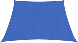 vidaXL - Zonnezeil - 160 - g/m² - 3/4x2 - m - HDPE - blauw