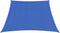 vidaXL - Zonnezeil - 160 - g/m² - 3/4x2 - m - HDPE - blauw