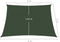 vidaXL - Zonnezeil - 160 - g/m² - 3/4x2 - m - HDPE - donkergroen