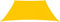 vidaXL - Zonnezeil - 160 - g/m² - 3/4x2 - m - HDPE - geel