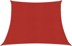 vidaXL - Zonnezeil - 160 - g/m² - 3/4x2 - m - HDPE - rood