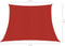 vidaXL - Zonnezeil - 160 - g/m² - 3/4x2 - m - HDPE - rood