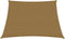vidaXL - Zonnezeil - 160 - g/m² - 3/4x2 - m - HDPE - taupe