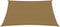 vidaXL - Zonnezeil - 160 - g/m² - 3/4x2 - m - HDPE - taupe