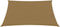 vidaXL - Zonnezeil - 160 - g/m² - 3/4x2 - m - HDPE - taupe