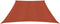 vidaXL - Zonnezeil - 160 - g/m² - 3/4x2 - m - HDPE - terracottakleurig