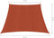 vidaXL - Zonnezeil - 160 - g/m² - 3/4x2 - m - HDPE - terracottakleurig