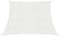vidaXL - Zonnezeil - 160 - g/m² - 3/4x2 - m - HDPE - wit