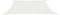 vidaXL - Zonnezeil - 160 - g/m² - 3/4x2 - m - HDPE - wit