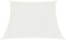 vidaXL - Zonnezeil - 160 - g/m² - 3/4x2 - m - HDPE - wit
