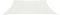 vidaXL - Zonnezeil - 160 - g/m² - 3/4x2 - m - HDPE - wit