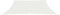 vidaXL - Zonnezeil - 160 - g/m² - 3/4x2 - m - HDPE - wit