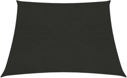 vidaXL - Zonnezeil - 160 - g/m² - 3/4x2 - m - HDPE - zwart