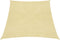 vidaXL - Zonnezeil - 160 - g/m² - 3/4x3 - m - HDPE - beige