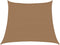 vidaXL - Zonnezeil - 160 - g/m² - 3/4x3 - m - HDPE - taupe