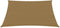 vidaXL - Zonnezeil - 160 - g/m² - 3/4x3 - m - HDPE - taupe