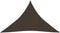 vidaXL - Zonnezeil - 160 - g/m² - 3,5x3,5x4,9 - m - HDPE - bruin