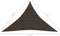 vidaXL - Zonnezeil - 160 - g/m² - 3,5x3,5x4,9 - m - HDPE - bruin