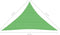 vidaXL - Zonnezeil - 160 - g/m² - 3,5x3,5x4,9 - m - HDPE - lichtgroen