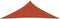 vidaXL - Zonnezeil - 160 - g/m² - 3,5x3,5x4,9 - m - HDPE - terracottakleurig